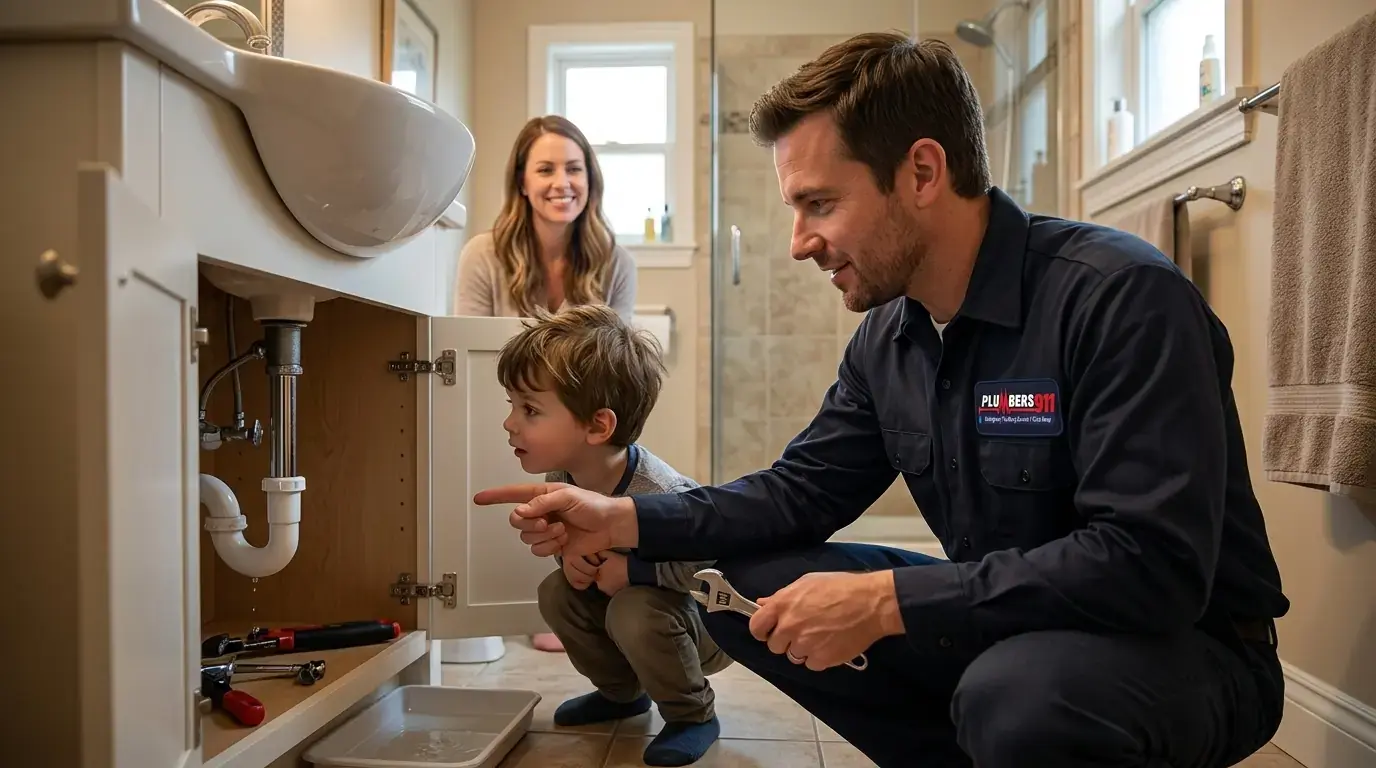 Licensed plumber at work in Melrose Park, IL